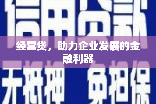 太白经营贷，助力企业发展的金融利器