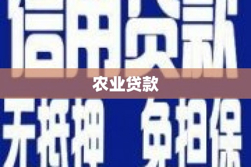 太白农业贷款