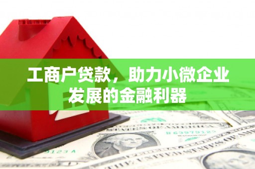 太白工商户贷款，助力小微企业发展的金融利器