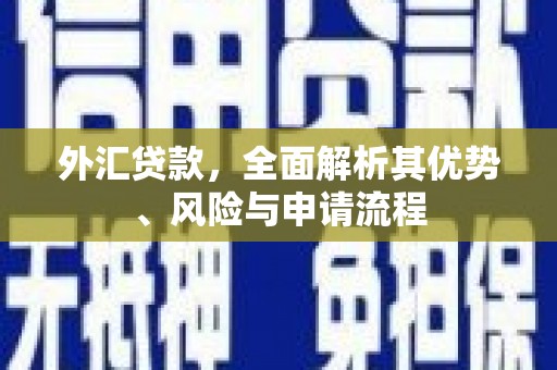 太白外汇贷款，全面解析其优势、风险与申请流程