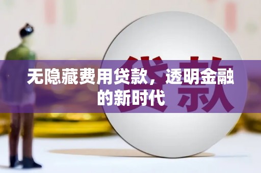 太白无隐藏费用贷款，透明金融的新时代