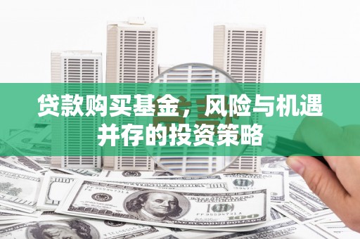 太白贷款购买基金，风险与机遇并存的投资策略