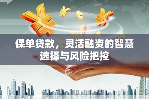 太白保单贷款，灵活融资的智慧选择与风险把控
