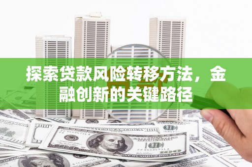 太白探索贷款风险转移方法，金融创新的关键路径