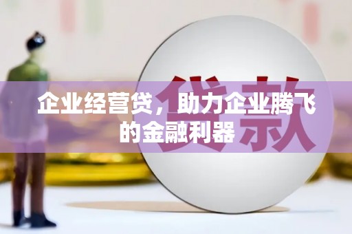 太白企业经营贷，助力企业腾飞的金融利器