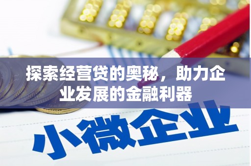 太白探索经营贷的奥秘，助力企业发展的金融利器