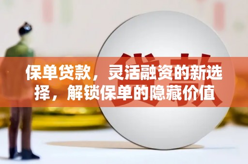 太白保单贷款，灵活融资的新选择，解锁保单的隐藏价值