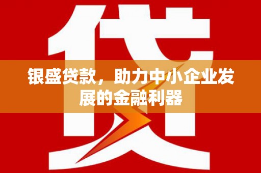 太白银盛贷款，助力中小企业发展的金融利器