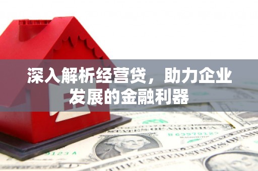 太白深入解析经营贷，助力企业发展的金融利器