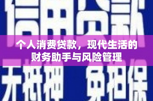 太白个人消费贷款，现代生活的财务助手与风险管理