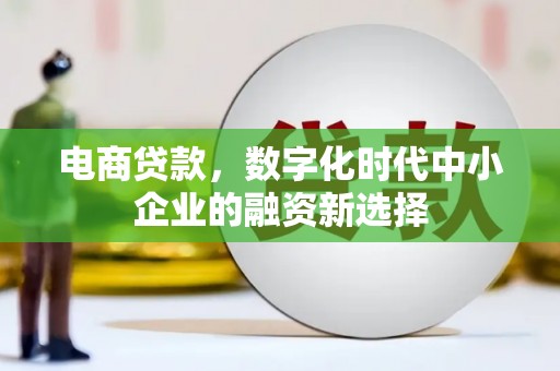 太白电商贷款，数字化时代中小企业的融资新选择