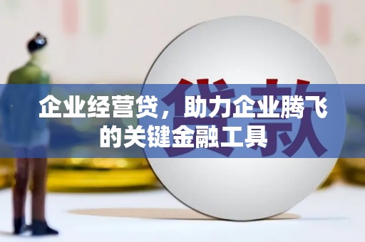 太白企业经营贷，助力企业腾飞的关键金融工具