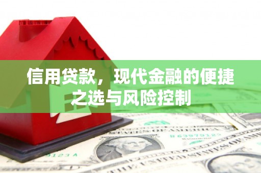 太白信用贷款，现代金融的便捷之选与风险控制