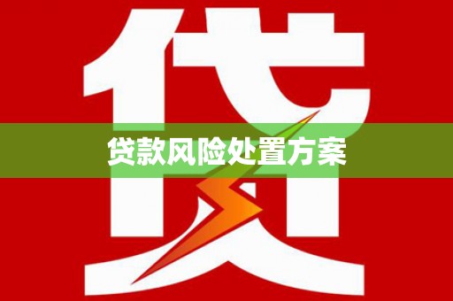 太白贷款风险处置方案