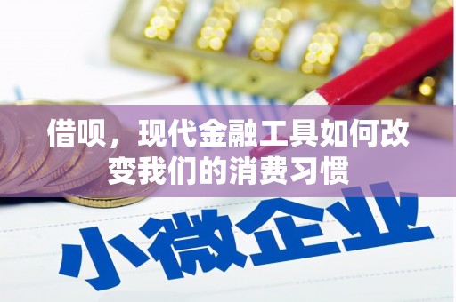 太白借呗，现代金融工具如何改变我们的消费习惯
