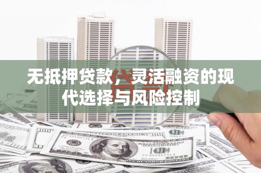 太白无抵押贷款，灵活融资的现代选择与风险控制