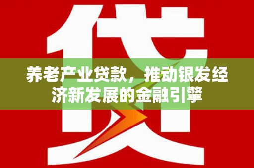 太白养老产业贷款，推动银发经济新发展的金融引擎