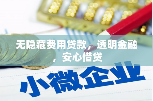 太白无隐藏费用贷款，透明金融，安心借贷