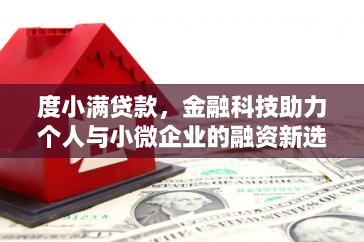 太白度小满贷款，金融科技助力个人与小微企业的融资新选择