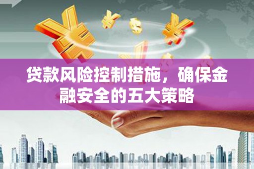 太白贷款风险控制措施，确保金融安全的五大策略