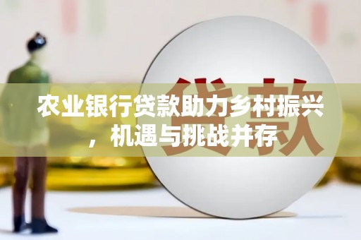 太白农业银行贷款助力乡村振兴，机遇与挑战并存
