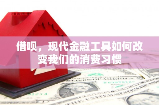 太白借呗，现代金融工具如何改变我们的消费习惯