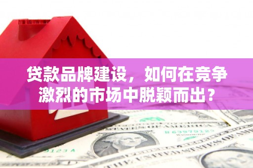 太白贷款品牌建设，如何在竞争激烈的市场中脱颖而出？