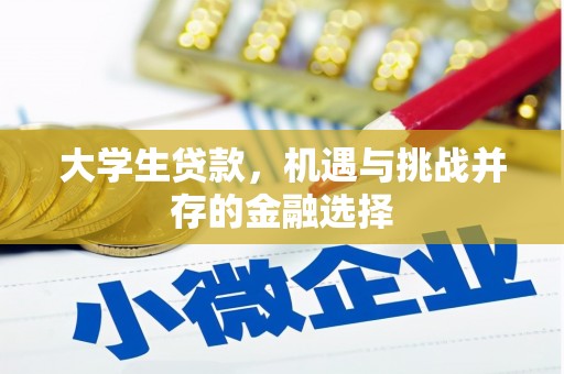 太白大学生贷款，机遇与挑战并存的金融选择