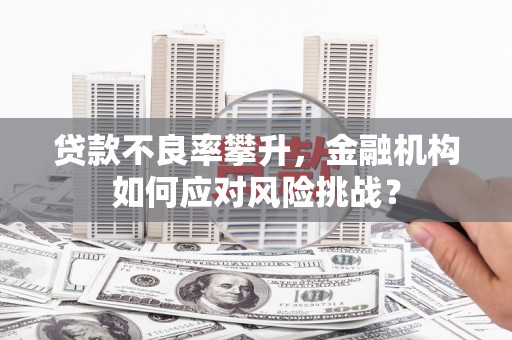 太白贷款不良率攀升，金融机构如何应对风险挑战？