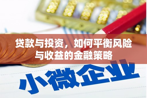 太白贷款与投资，如何平衡风险与收益的金融策略