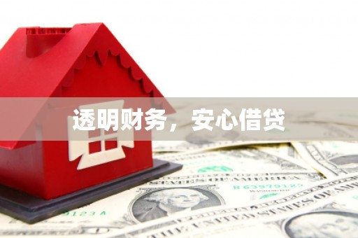 太白透明财务，安心借贷