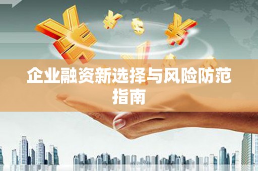 太白企业融资新选择与风险防范指南