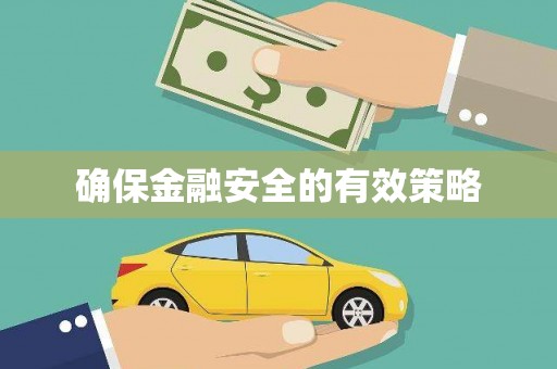 太白确保金融安全的有效策略