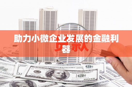 太白助力小微企业发展的金融利器