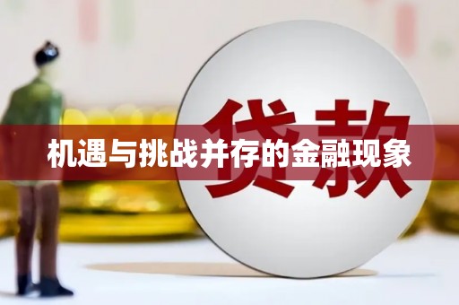 太白机遇与挑战并存的金融现象