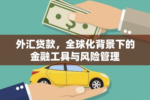 太白外汇贷款，全球化背景下的金融工具与风险管理